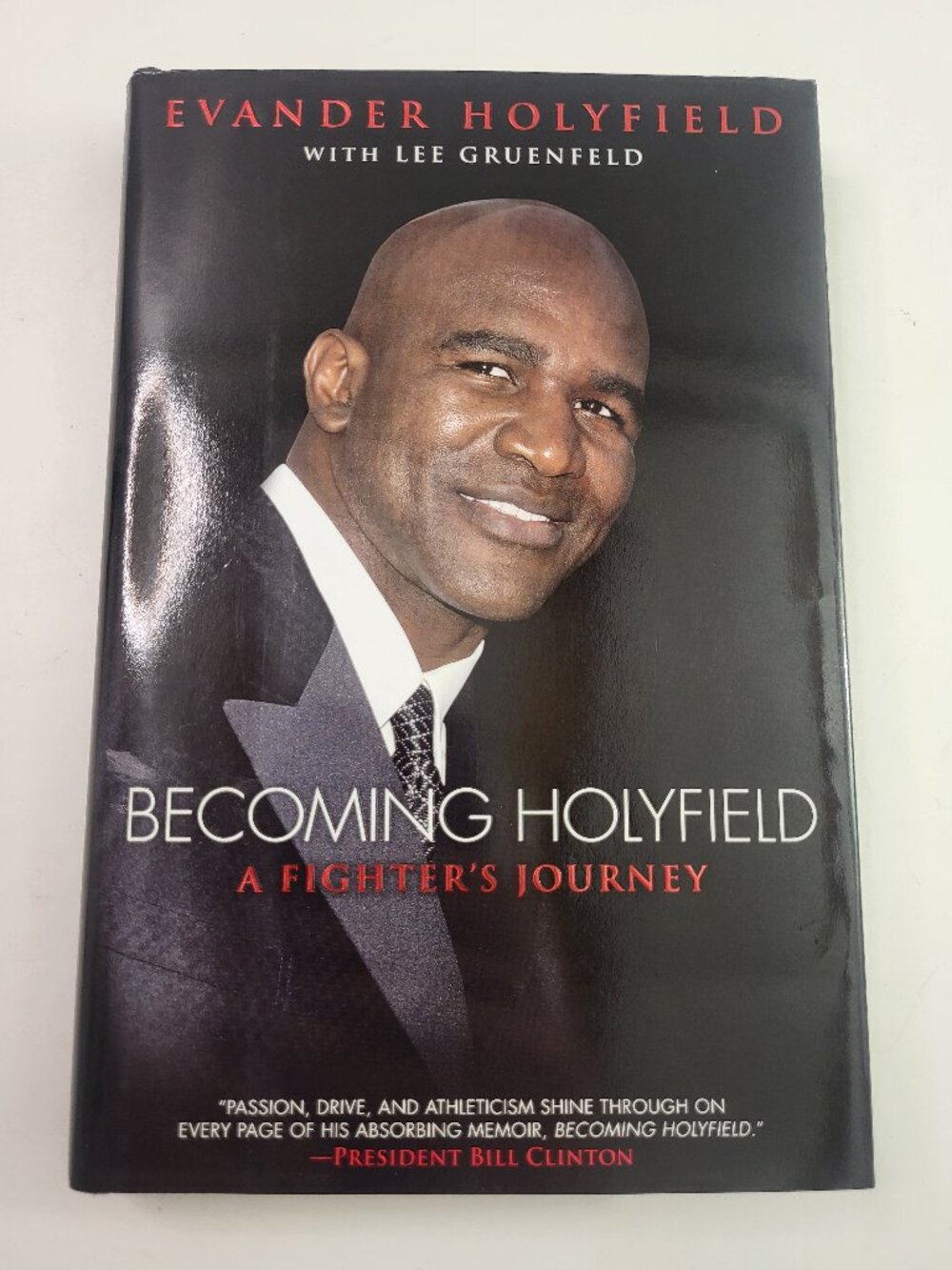 Becoming Holyfield: A Fighter's Journey by Evander Holyfield Hardcover Book 2008
